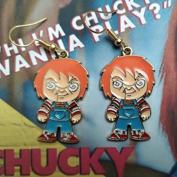 New Chucky Earrings 🎃 - Picture 2 of 7